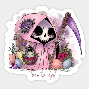 Easter Grim Reaper Sticker